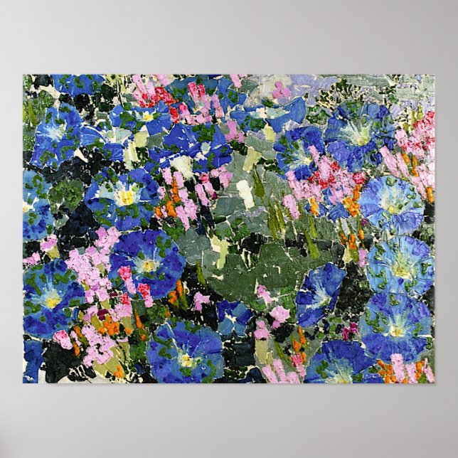 Giacometti - Blå Winden Poster (Framsidan)