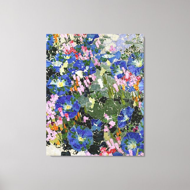 Giacometti - Blau Winden Canvastryck (Framsida)