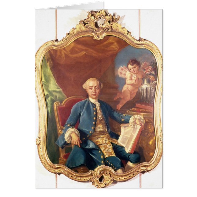 Giacomo Casanova Hälsningskort (Framsidan)