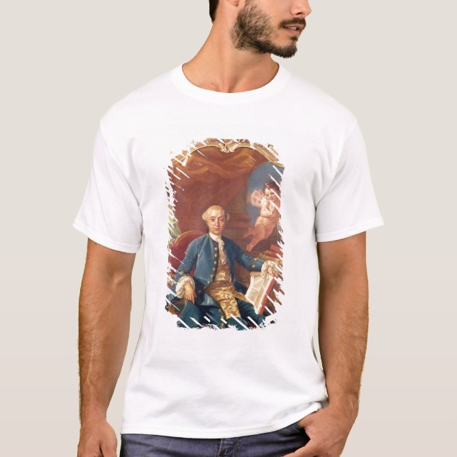 Giacomo Casanova T Shirt (Framsida)