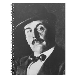 Giacomo Puccini (1858-1924) 1924 (photolithoen) Anteckningsbok