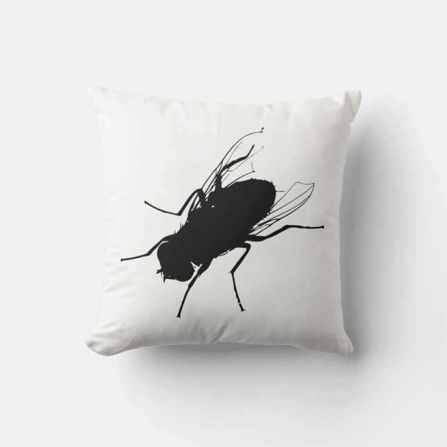 Gian Fly Graffiti Stencil Street Art Cushion Gift Kudde (Framsida)