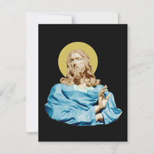 Gian Lorenzo Bernini Bröstbild av Kristus 1679 Vykort