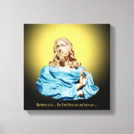 Gian Lorenzo Bernini Bust av Kristus 1679 Canvastryck