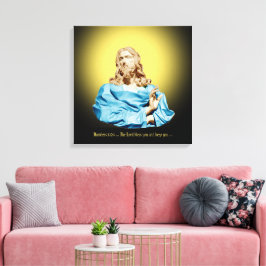 Gian Lorenzo Bernini Bust av Kristus 1679 Canvastryck