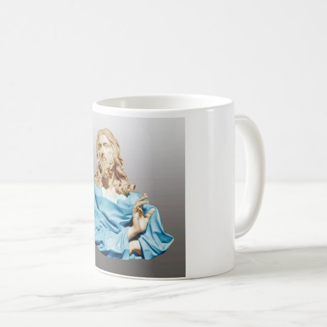 Gian Lorenzo Bernini Bust av Kristus 1679 Kaffemugg (Framsida höger)
