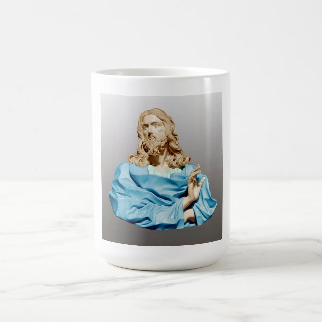 Gian Lorenzo Bernini Bust av Kristus 1679 Kaffemugg (Center)