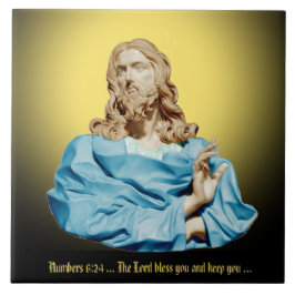 Gian Lorenzo Bernini Bust av Kristus 1679 Kakelplatta