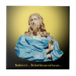 Gian Lorenzo Bernini Bust av Kristus 1679 Kakelplatta