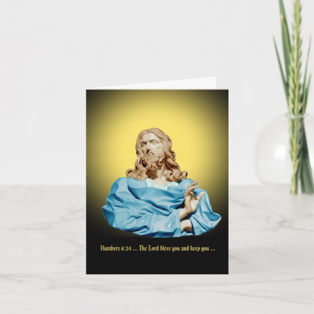 Gian Lorenzo Bernini Bust av Kristus 1679 Kort (Framsida)