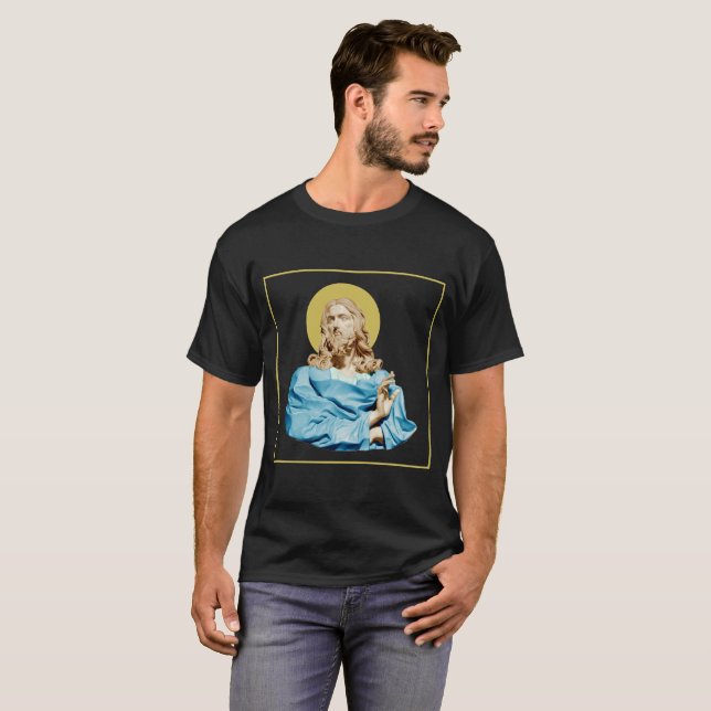 Gian Lorenzo Bernini Bust av Kristus 1679 T Shirt (Hel framsida)