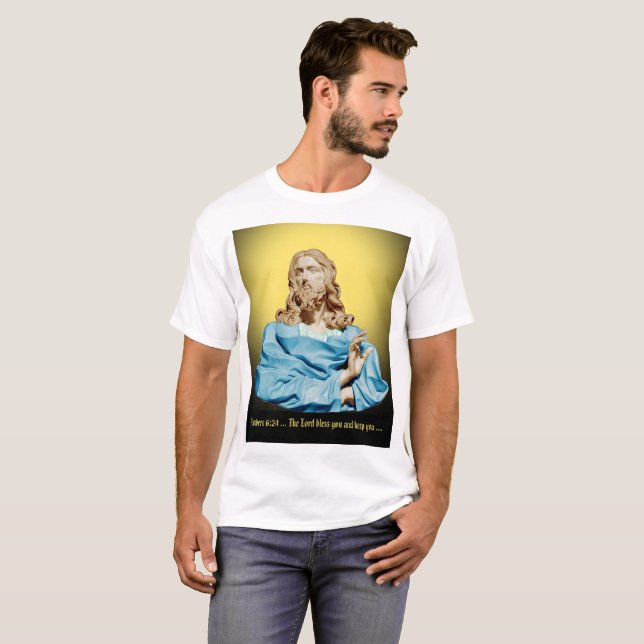 Gian Lorenzo Bernini Bust av Kristus 1679 T Shirt (Hel framsida)