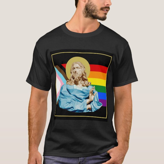 Gian Lorenzo Bernini Bust från Kristus 1679-PRIDET T Shirt (Framsida)