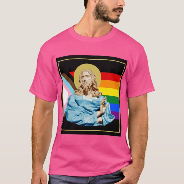 Gian Lorenzo Bernini Bust från Kristus 1679-PRIDET T Shirt (Framsida)