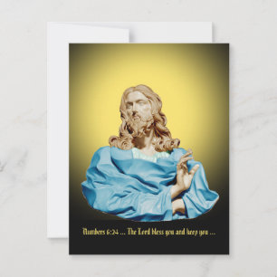Gian Lorenzo Bernini byst av Kristus 1679 Vykort