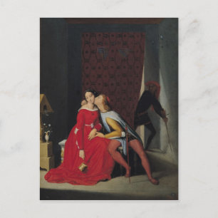 Gianciotto Discover Paolo och Francesca, 1814 Vykort
