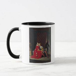 Gianciotto upptäcker Paolo och Francesca, 1814 Mugg