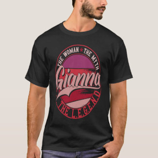 Gianna, mytens dam, legenden t shirt