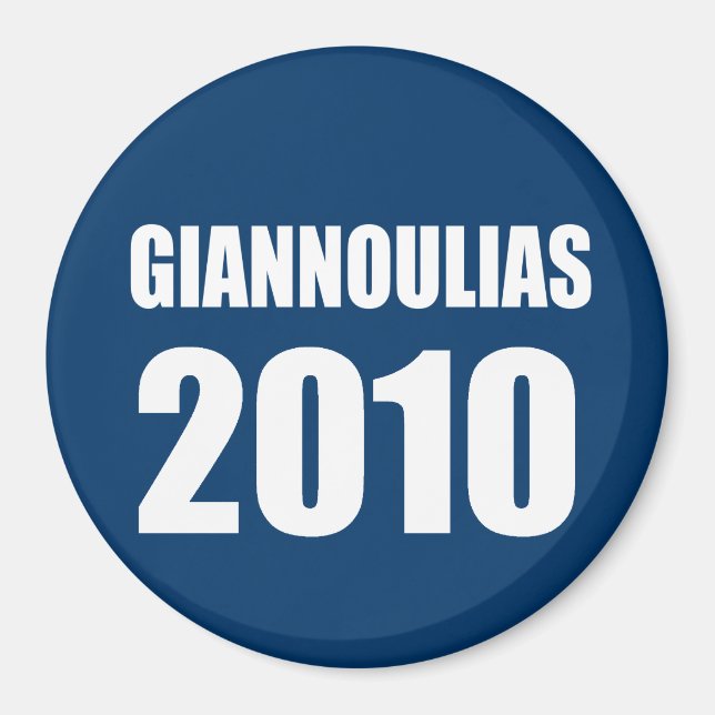 GIANNOULIAS 2010 MAGNET (Framsidan)