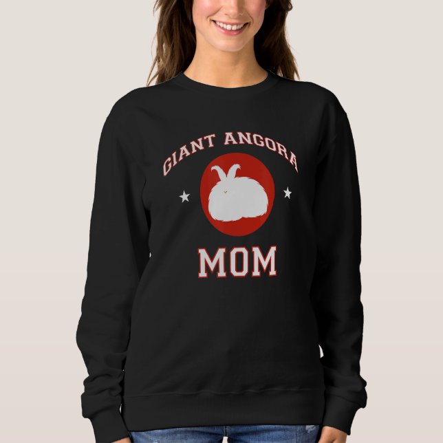 Giant Angora Rabbit Mamma T Shirt (Framsida)