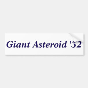 Giant Asteroid "32 Bildekal