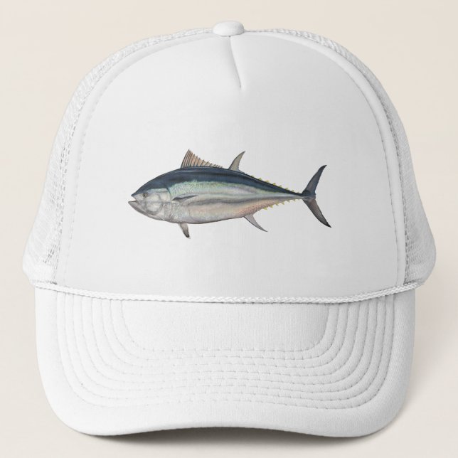 Giant Atlantic Bluefin Tuna Realistic Hat Keps (Framsida)