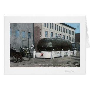 Giant Baked Potatoe Flyter Scene Hälsningskort