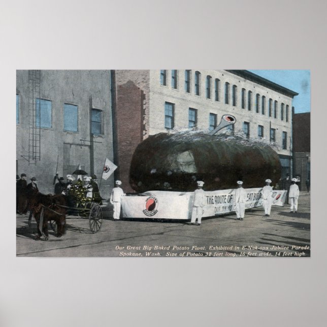 Giant Baked Potatoe Flyter Scene Poster (Framsidan)