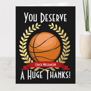 Giant Basketball Coach Tack Black Kort