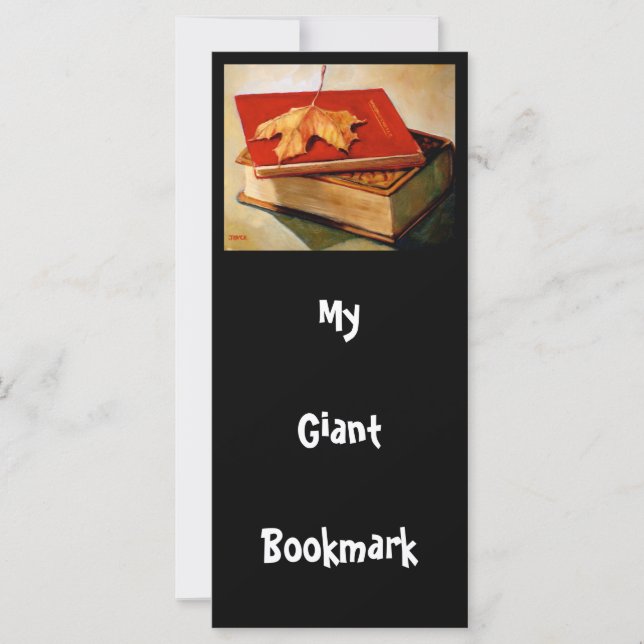 GIANT BOOKMARK: BOKAR: LÖV (Framsida)