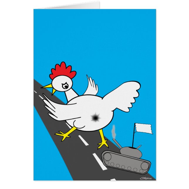 Giant Chicken! OBS Kort (Framsidan)