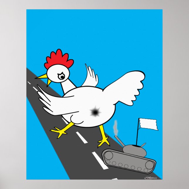 Giant Chicken! Poster (Framsidan)