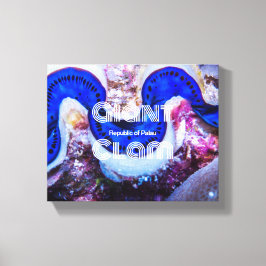 Giant Clam Canvastryck