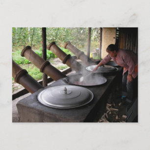 Giant Cooking Pots/Yunnan Province, China Vykort