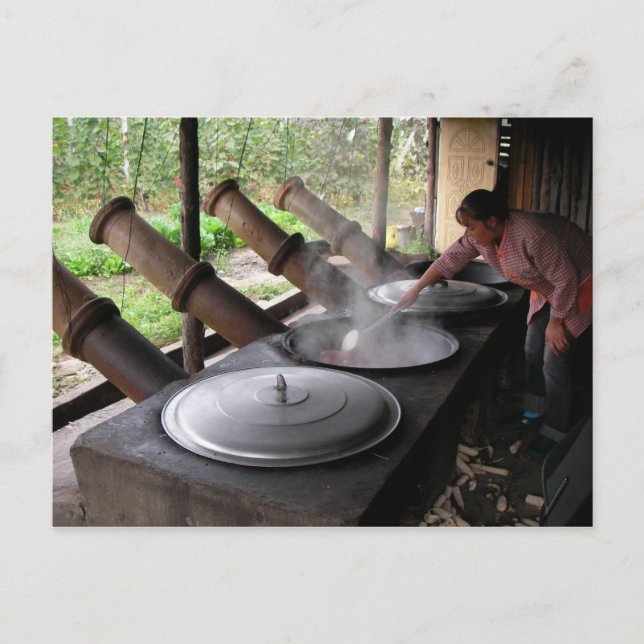 Giant Cooking Pots/Yunnan Province, China Vykort (Framsida)