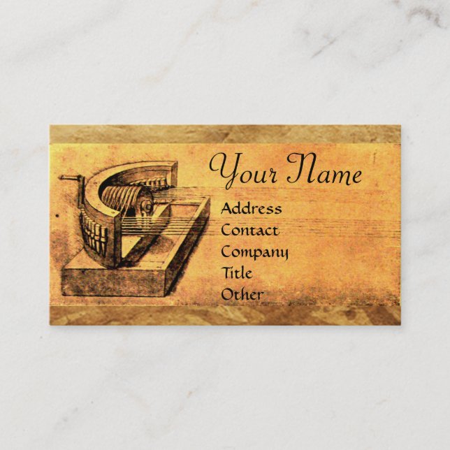 GIANT CROSSBOW OCH MASKIN FÖR SKAPAR ROPER VISITKORT (Framsida)