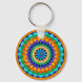 Giant Dahlia Keychain Nyckelring