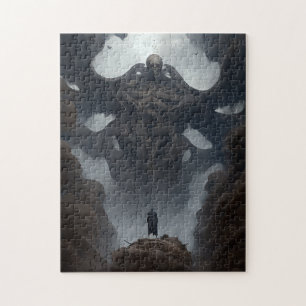 Giant Demon CreatMörk Fantasy Horror Pussel