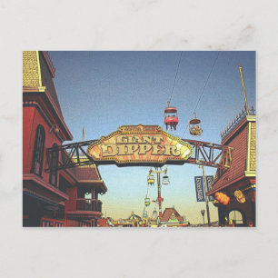 Giant Dipper-tecken Vykort