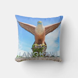 Giant Eagle Statue Langkawi Malaysia Souvenir Kudde
