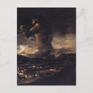 Giant (eller The Colossus), av Francisco Goya 180 Vykort