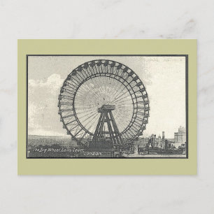 Giant Ferris Wheel LONDON Vykort
