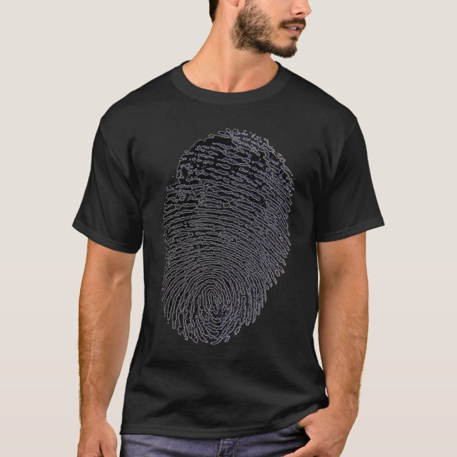 Giant Fingerprint T Shirt (Framsida)