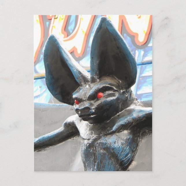 Giant Fladdermus Vykort (Framsida)