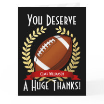 Giant Football Coach Tack