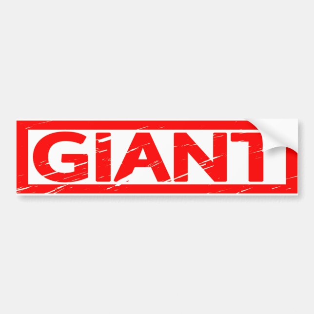Giant Frimärke Bildekal (Framsidan)