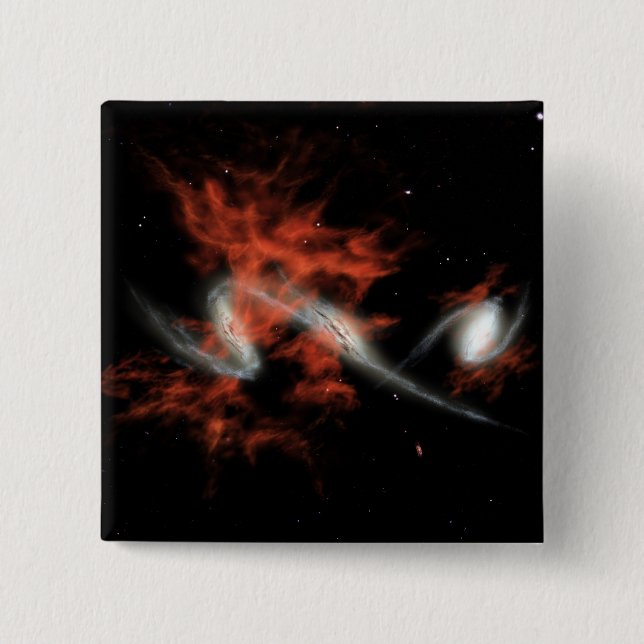 Giant galaktiska block knapp (Framsida)