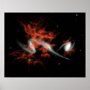 Giant galaktiska block poster