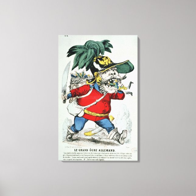 Giant German Ogre Canvastryck (Framsida)