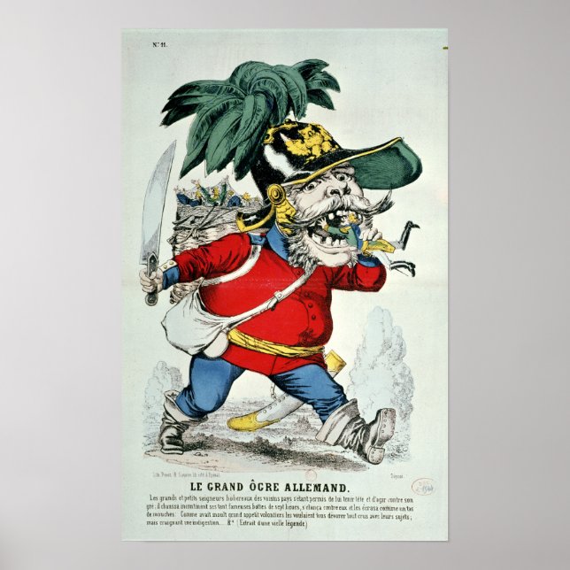 Giant German Ogre Poster (Framsidan)